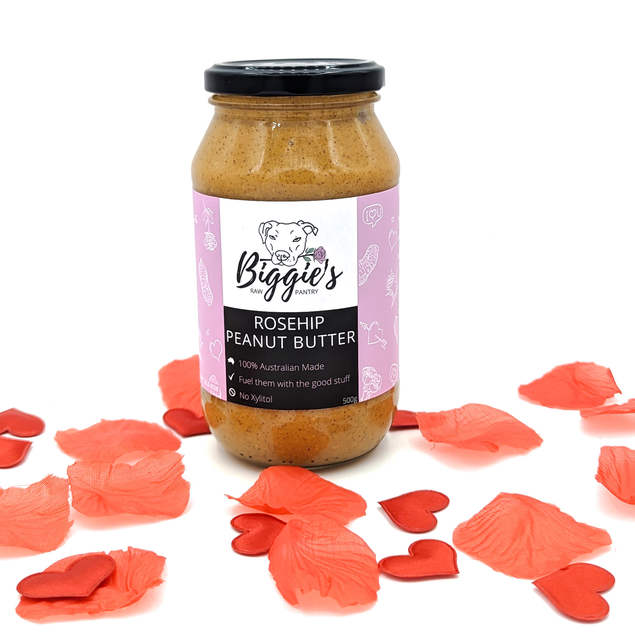 Rosehip Peanut Butter 500g Biggie s Raw Pantry